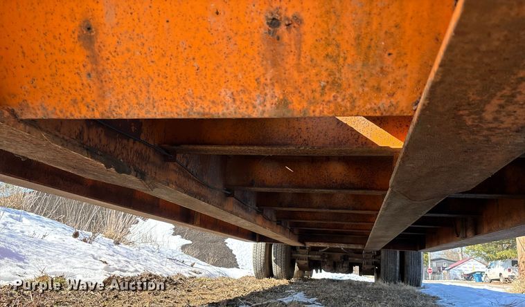 image for item DW7449 1973 Dorsey drop deck equipment trailer