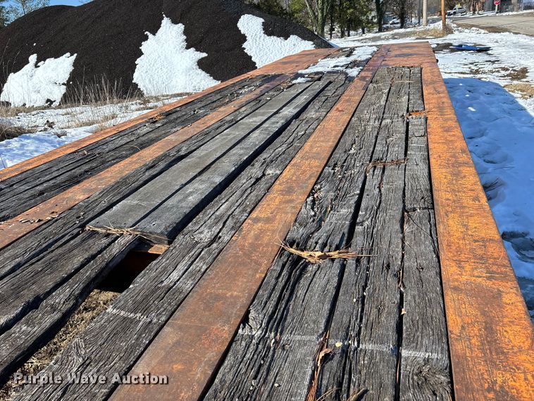 image for item DW7449 1973 Dorsey drop deck equipment trailer