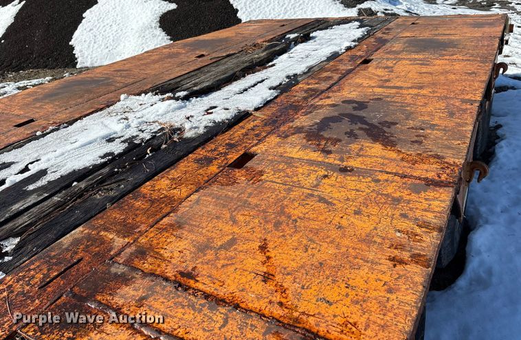 image for item DW7449 1973 Dorsey drop deck equipment trailer