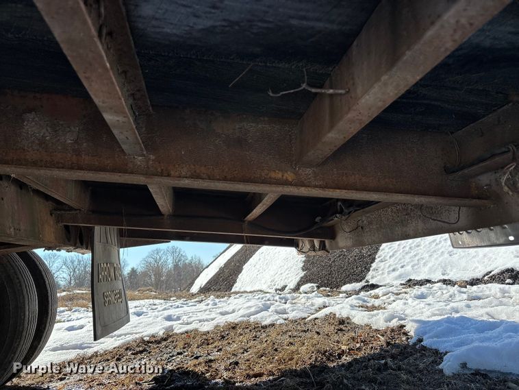 image for item DW7449 1973 Dorsey drop deck equipment trailer