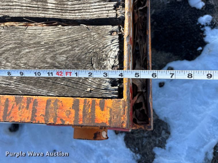 image for item DW7449 1973 Dorsey drop deck equipment trailer