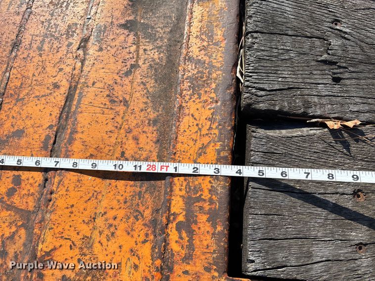 image for item DW7449 1973 Dorsey drop deck equipment trailer