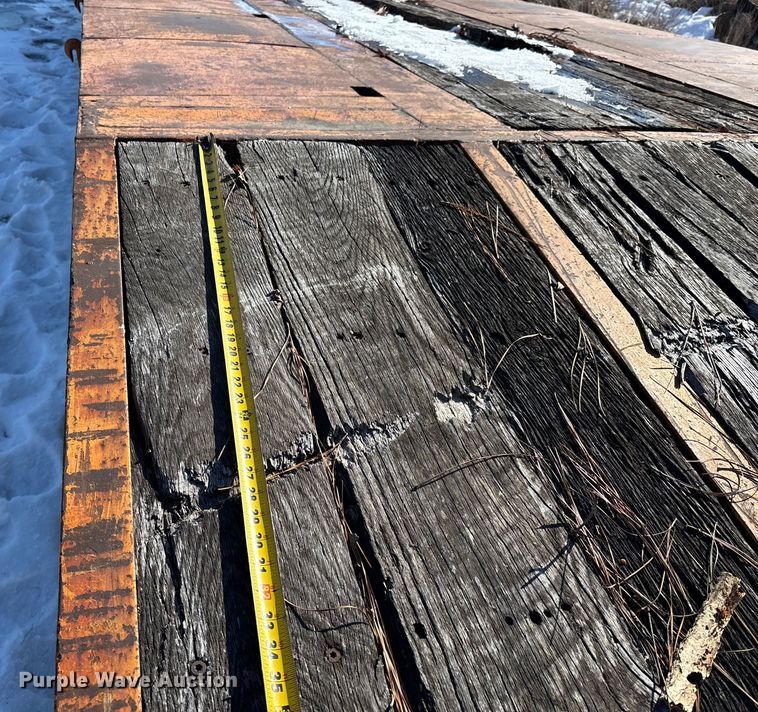 image for item DW7449 1973 Dorsey drop deck equipment trailer