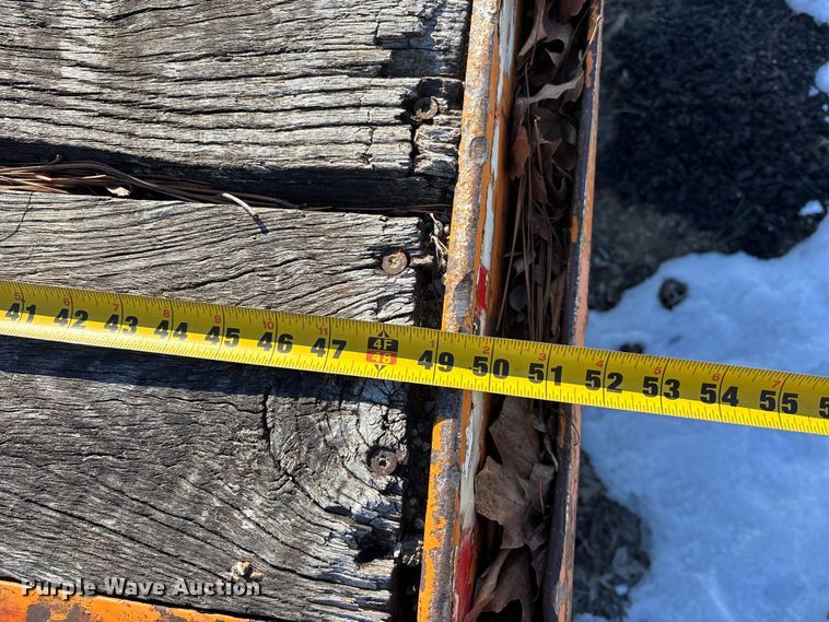 image for item DW7449 1973 Dorsey drop deck equipment trailer