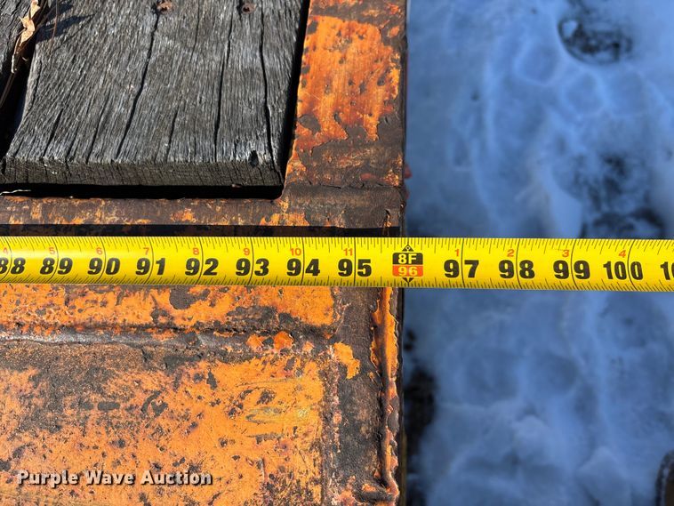 image for item DW7449 1973 Dorsey drop deck equipment trailer