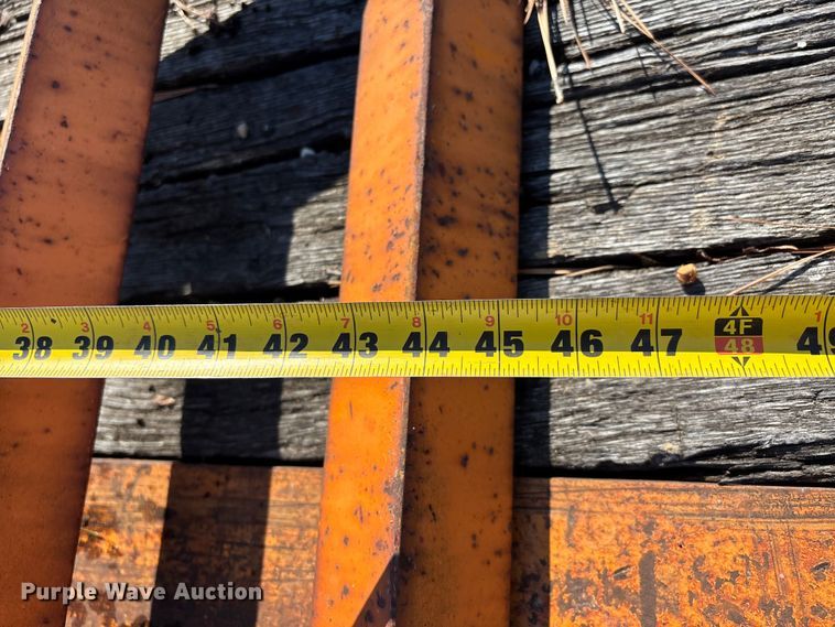 image for item DW7449 1973 Dorsey drop deck equipment trailer