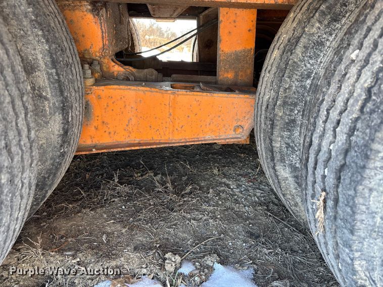 image for item DW7449 1973 Dorsey drop deck equipment trailer