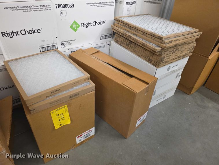 image for item DZ3967 Approximately 130 furnace air filters