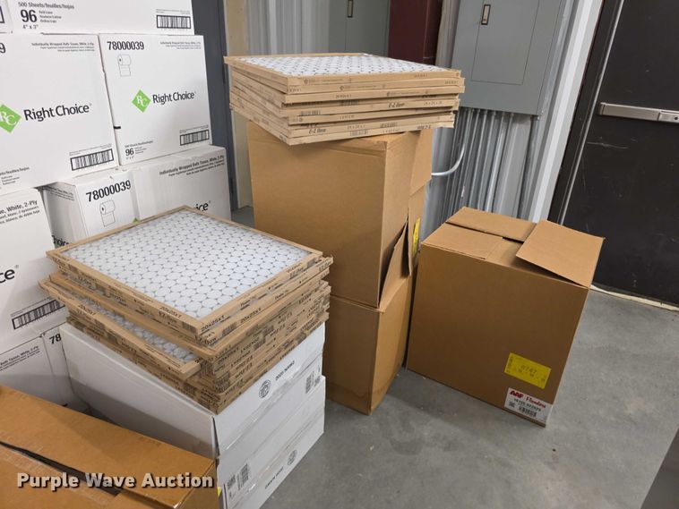 image for item DZ3967 Approximately 130 furnace air filters