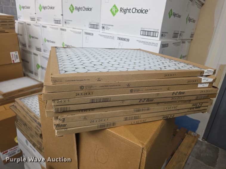 image for item DZ3967 Approximately 130 furnace air filters