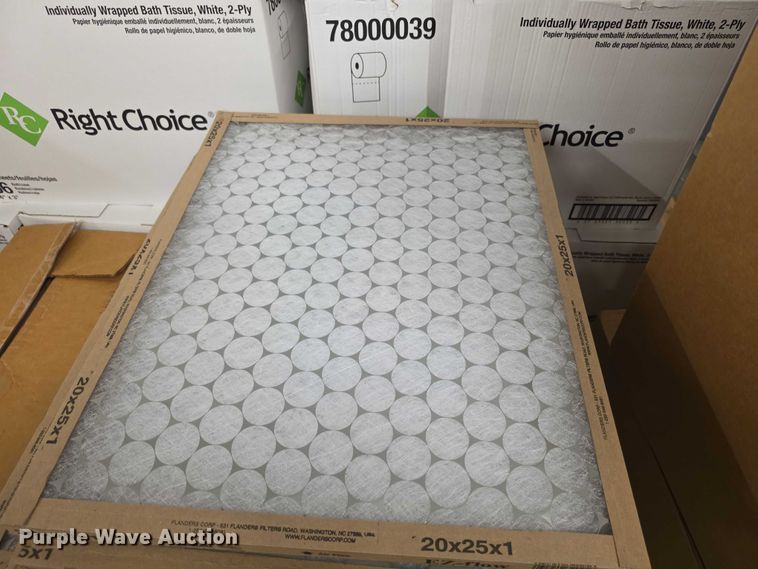 image for item DZ3967 Approximately 130 furnace air filters