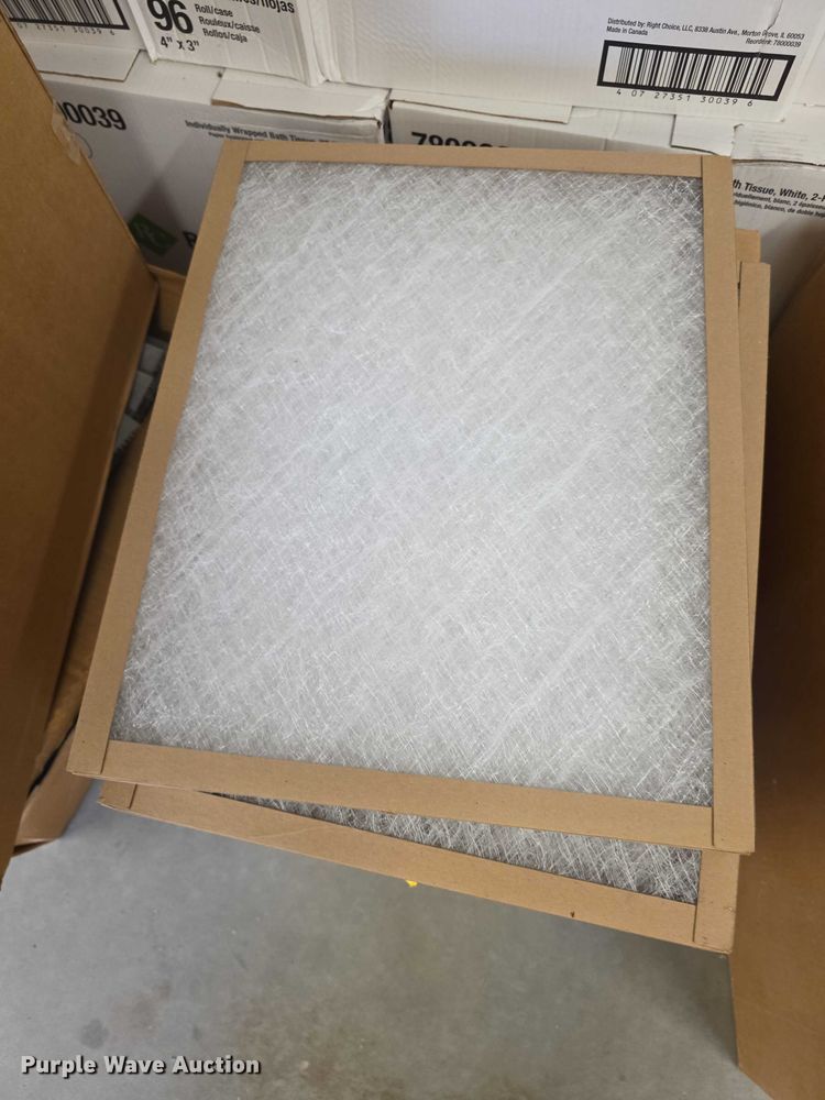 image for item DZ3967 Approximately 130 furnace air filters