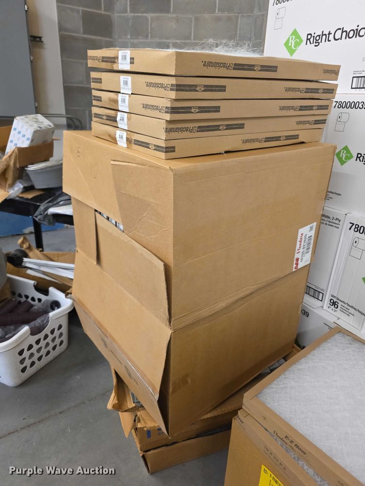 image for item DZ3967 Approximately 130 furnace air filters