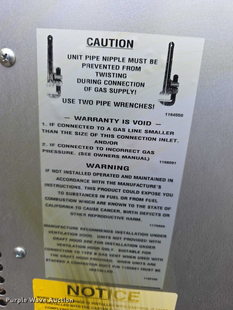 image for item DZ3968 Southbend  SLGB/12SC convection oven