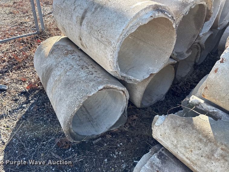 image for item DZ4384 Approximately (100) concrete culverts