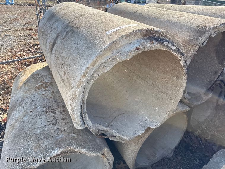 image for item DZ4384 Approximately (100) concrete culverts