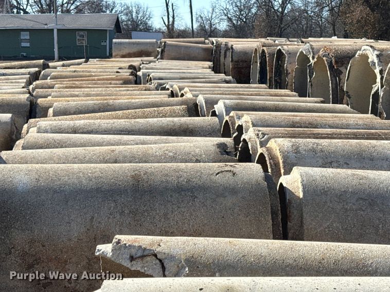image for item DZ4384 Approximately (100) concrete culverts