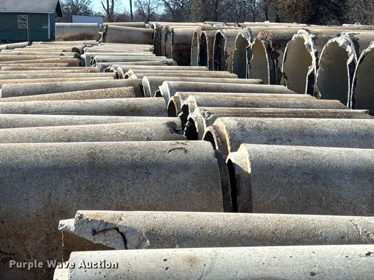 image for item DZ4384 Approximately (100) concrete culverts