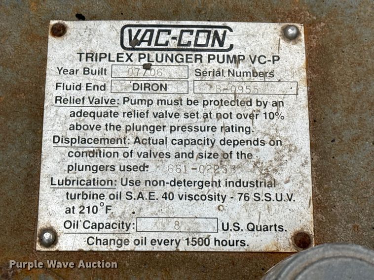 image for item DZ5152 1993 Ford LTS9000 sewer jetter truck