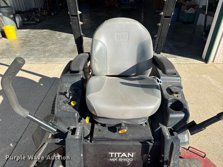 image for item EA2327 2015 Toro Titan MX 5400 ZTR lawn mower