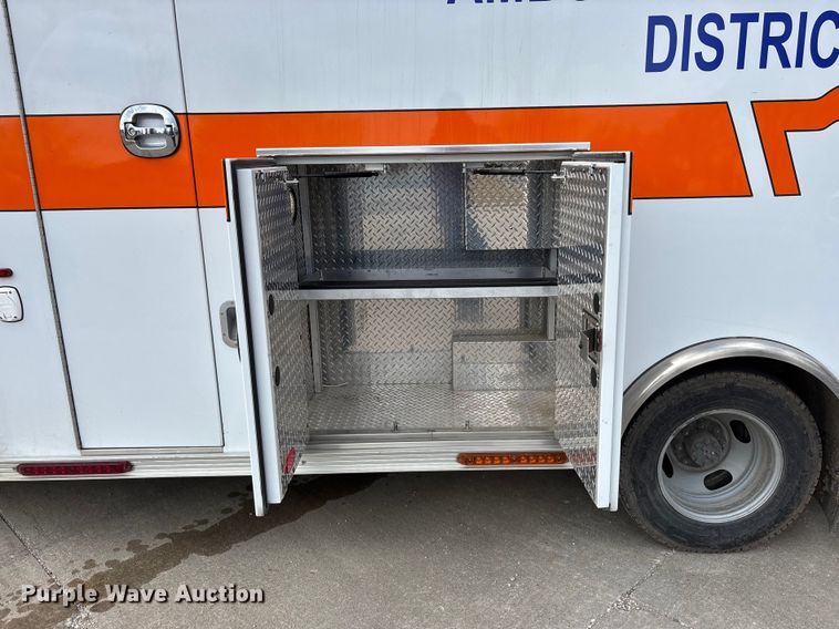 image for item EA4461 2013 Osage Express G4500 ambulance