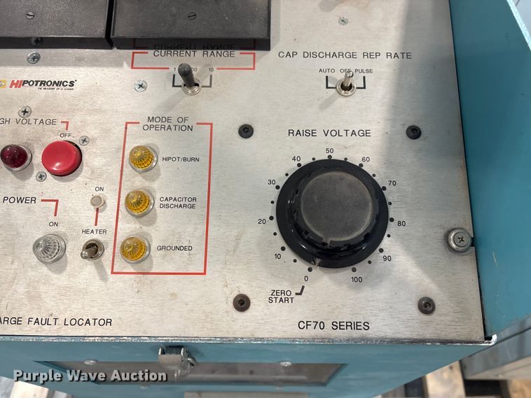 image for item EI5713 Hipotronics CF70-12-A voltage testing equipment