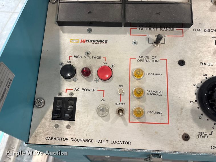 image for item EI5713 Hipotronics CF70-12-A voltage testing equipment