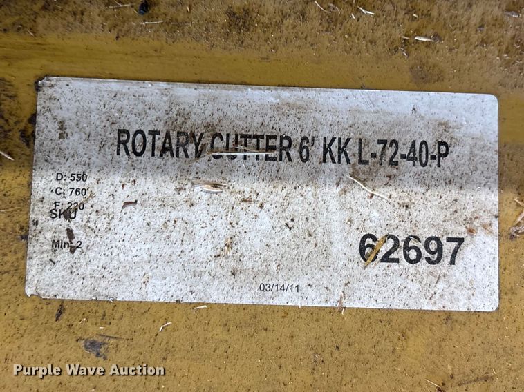 image for item EJ7803 King Kutter rotary mower
