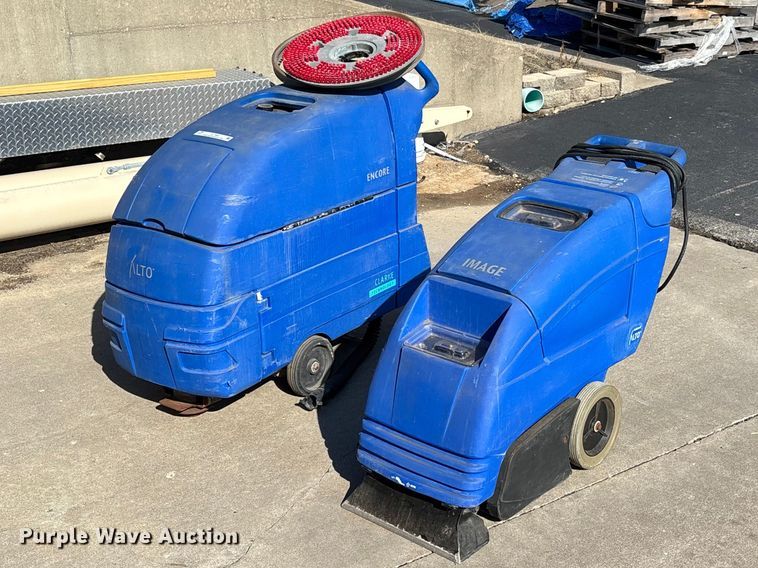 image for item EJ7804 (2) Clark Technology floor scrubbers