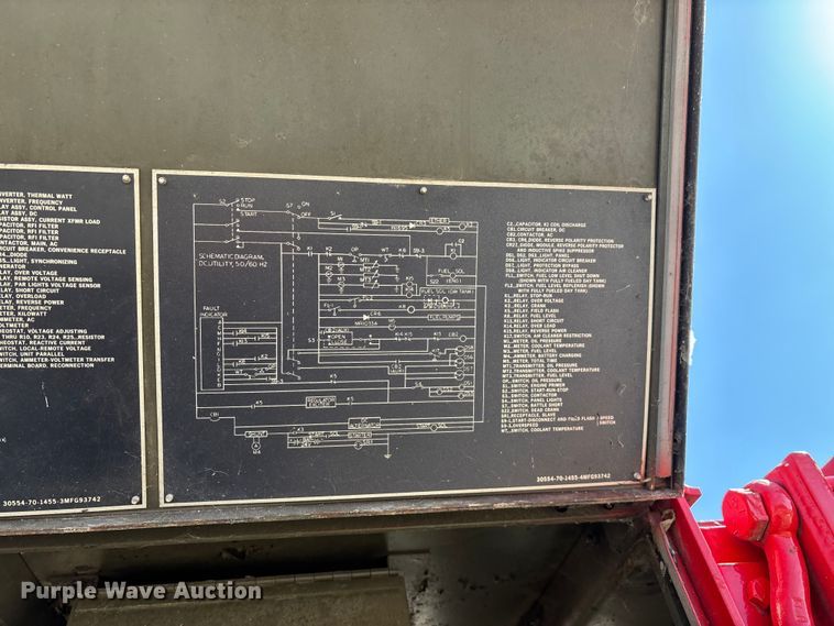 image for item EN5975 U.S. Department of Defense MEP 006A generator