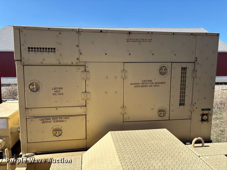 image for item EN5976 1993 U.S. Department of Defense MEP-805A generator