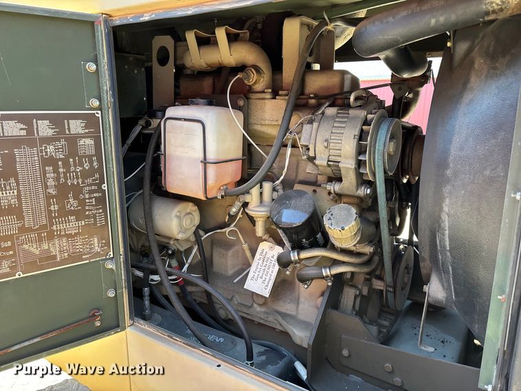 image for item EN5976 1993 U.S. Department of Defense MEP-805A generator