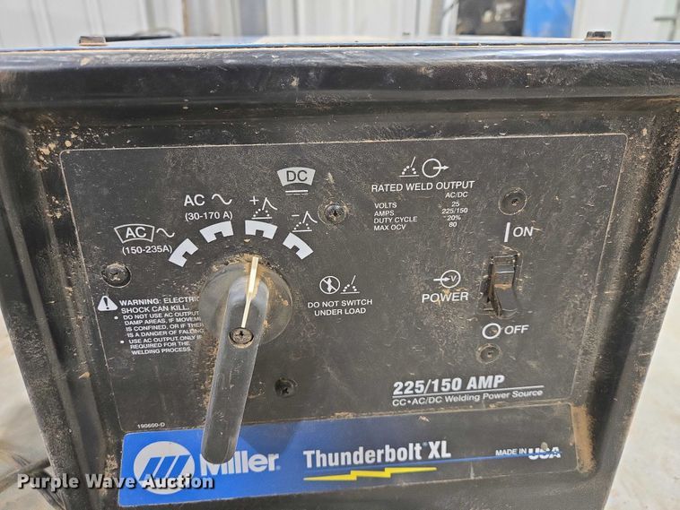 image for item ES2937 Miller Thunderbolt XL welder