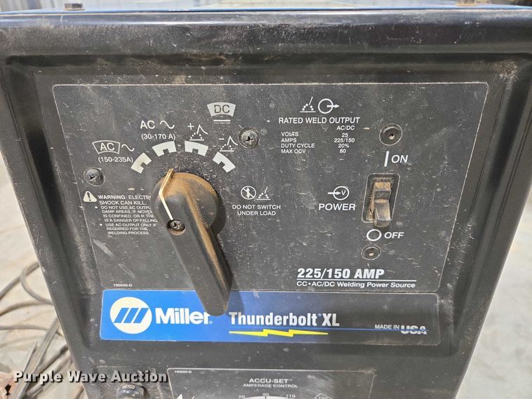image for item ES2938 Miller Thunderbolt XL welder
