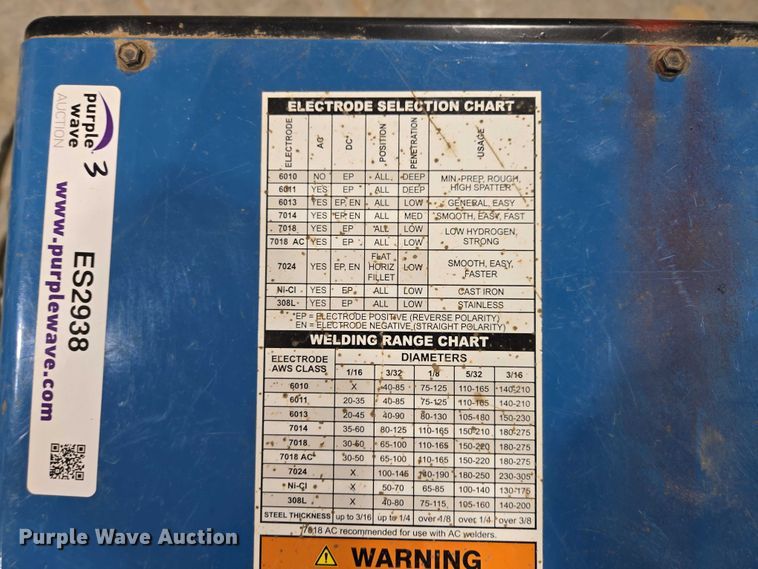 image for item ES2938 Miller Thunderbolt XL welder