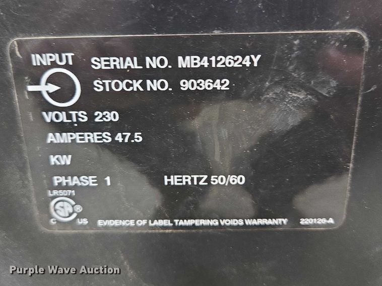 image for item ES2938 Miller Thunderbolt XL welder