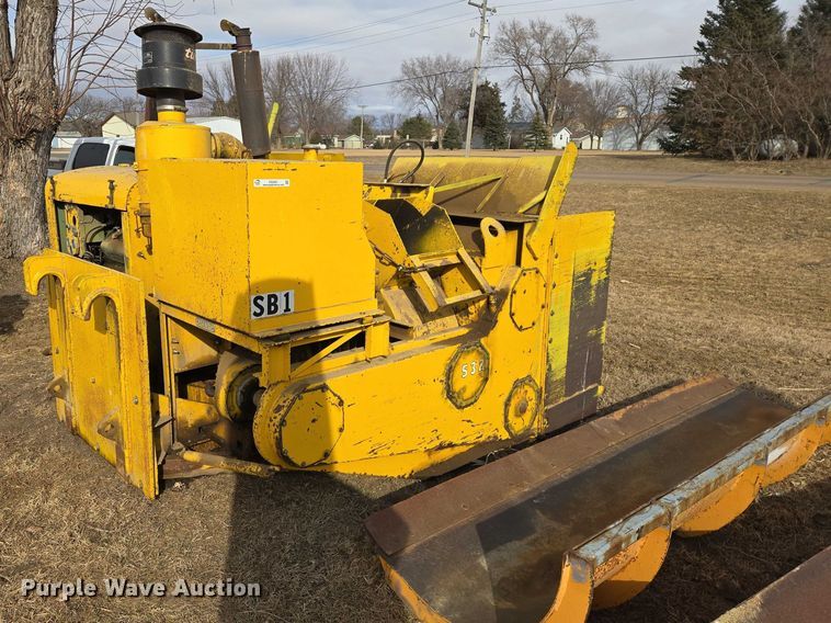 image for item ES2951 Sicard BKD22 wheel loader snow blower