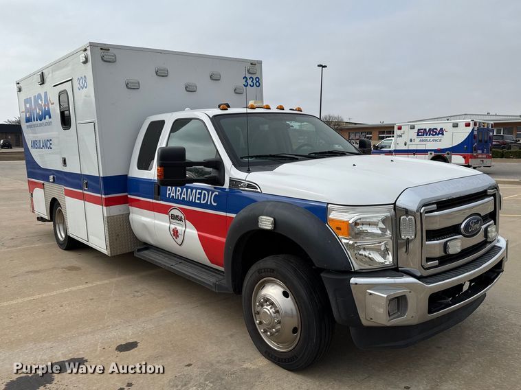 image for item ES5918 2016 Ford F450 Super Duty ambulance