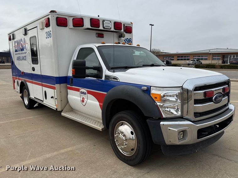 image for item ES5921 2014 Ford F450 Super Duty ambulance