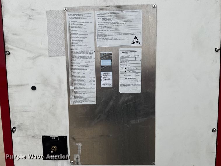 image for item ES5921 2014 Ford F450 Super Duty ambulance