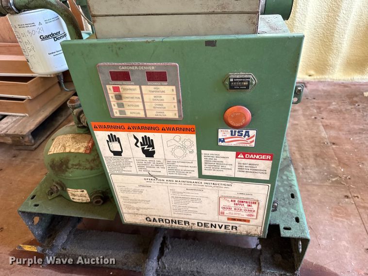 image for item ES5926 Gardner-Denver EJB0DB air compressor