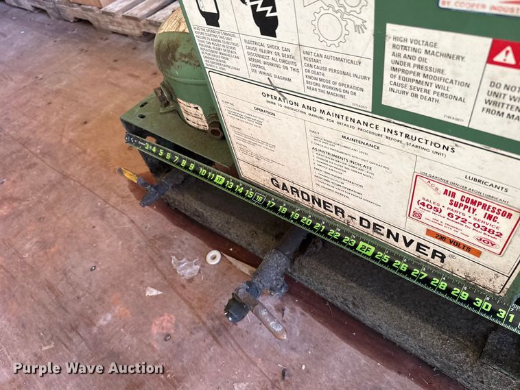 image for item ES5926 Gardner-Denver EJB0DB air compressor