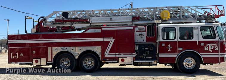 image for item ES8553 2013 E-one Cyclone ladder fire truck