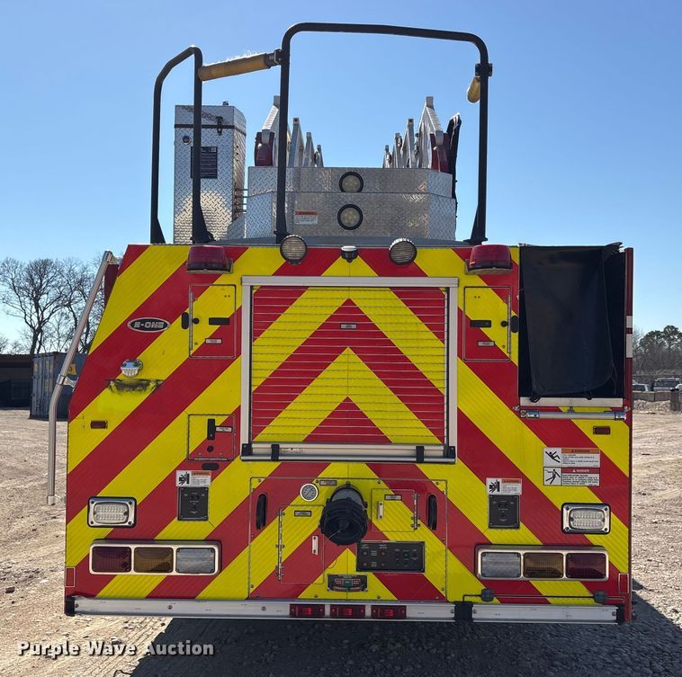 image for item ES8553 2013 E-one Cyclone ladder fire truck