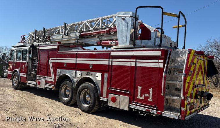 image for item ES8553 2013 E-one Cyclone ladder fire truck