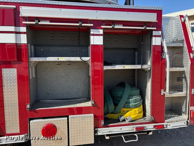 image for item ES8553 2013 E-one Cyclone ladder fire truck
