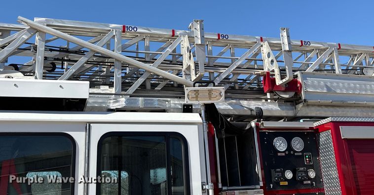image for item ES8553 2013 E-one Cyclone ladder fire truck