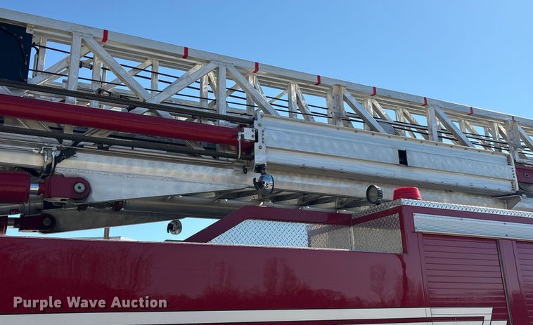 image for item ES8553 2013 E-one Cyclone ladder fire truck