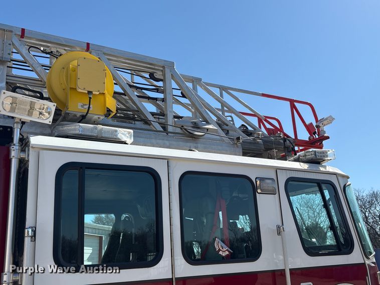 image for item ES8553 2013 E-one Cyclone ladder fire truck