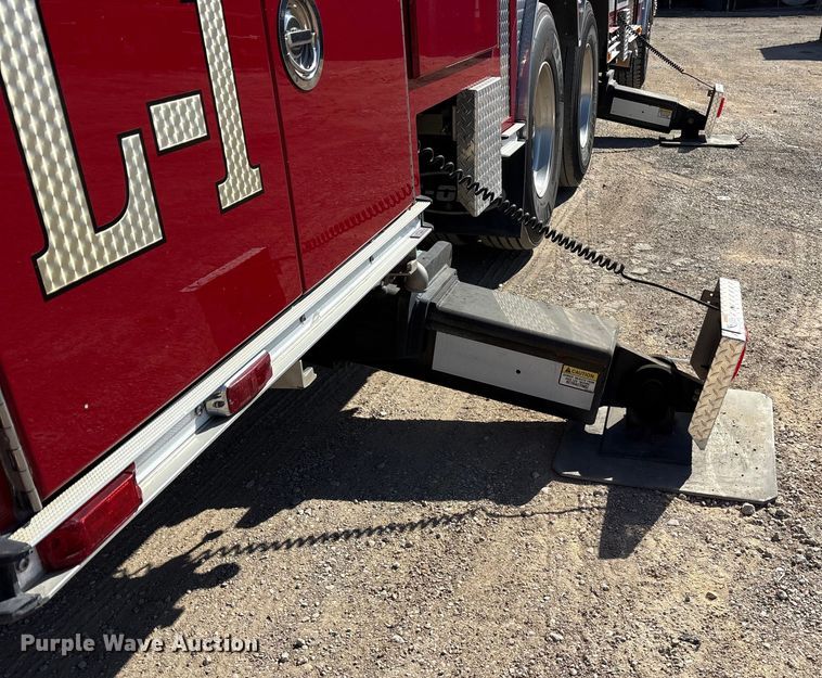 image for item ES8553 2013 E-one Cyclone ladder fire truck